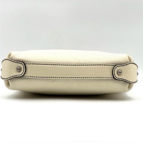 Salvatore Ferragamo Off White Leather Shoulder bag EUC - Picture 5 of 12